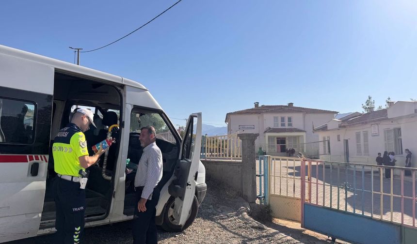 Sason’da Okul Servislerine Sıkı Denetim