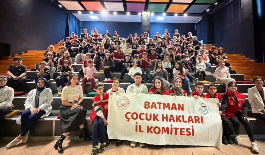 Batman’da Çocuk Hakları ve İklim Değişikliği Eğitimi
