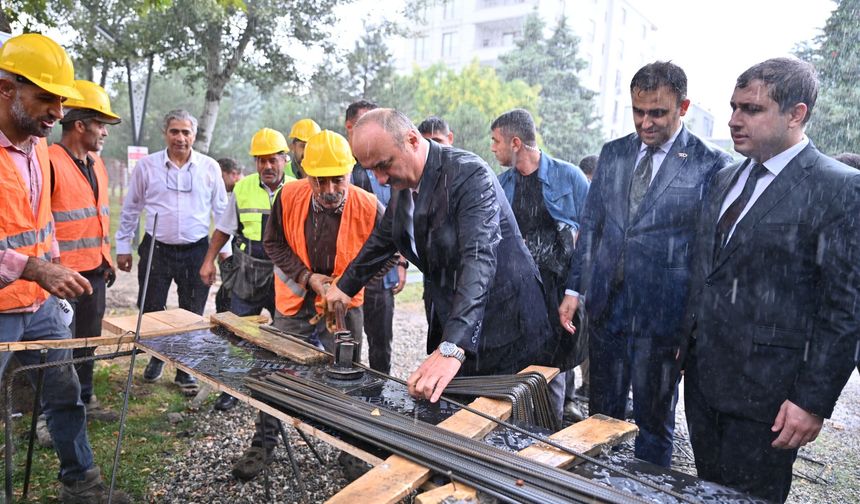 Batman Emekliler Lokali projesinde çalışmalar Kine Em Parkı’nda başladı