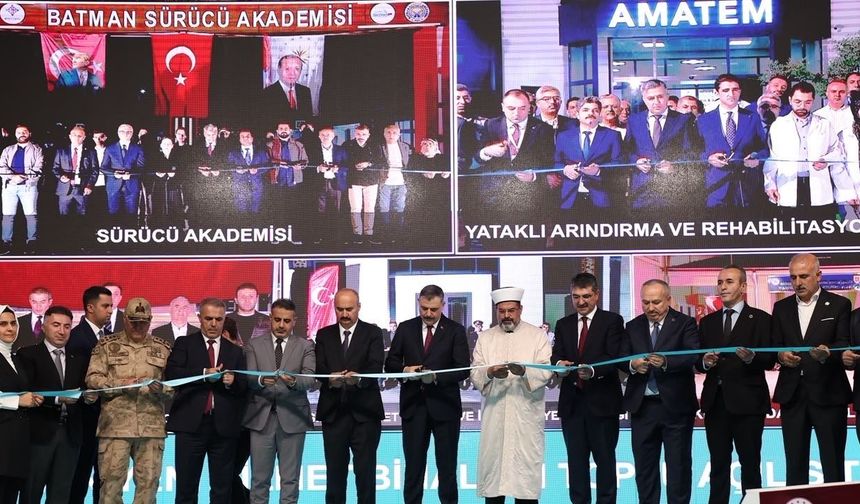 Batman’da Toplu Açılış Töreni! Bakan Çiftçi Yeni Yatırımları Hizmete Açtı