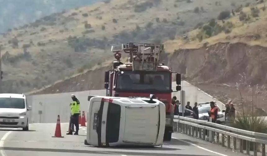 Hasankeyf Tünelinde kaza! Video izle