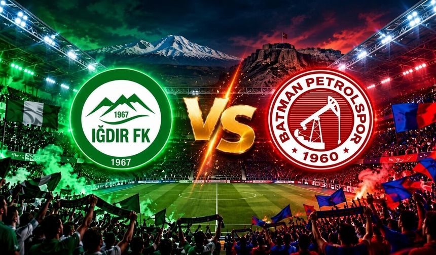 Iğdır FK-Batman Petrolspor Maçı Hangi Kanalda, Saat Kaçta? Iğdır FK-Batman Petrolspor Maçı Ne Zaman?