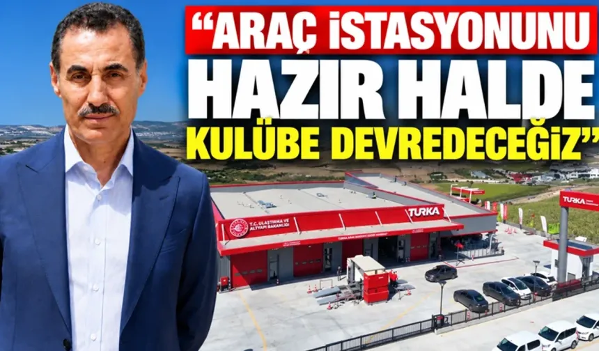 BATMANLI İŞ İNSANINDAN KIRMIZI-BEYAZLI EKİBE BÜYÜK JEST: METİN GÜNEŞ'TEN PETROLSPOR'A ANAHTAR TESLİM İSTASYON BİNASI