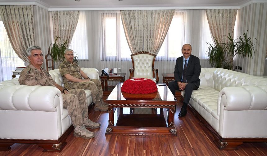 Tümgeneral Şakir Uslu Batman’daydı