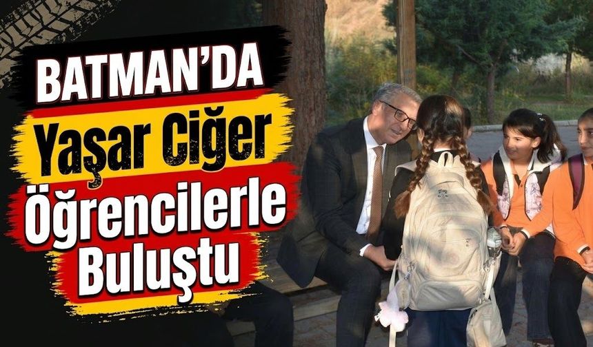 Yaşar Ciğer Öğrencilerle Buluştu