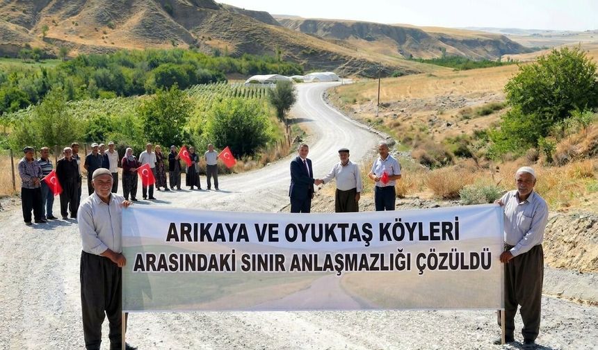 Yıllardır Süren Sınır Kavgası Sona Erdi
