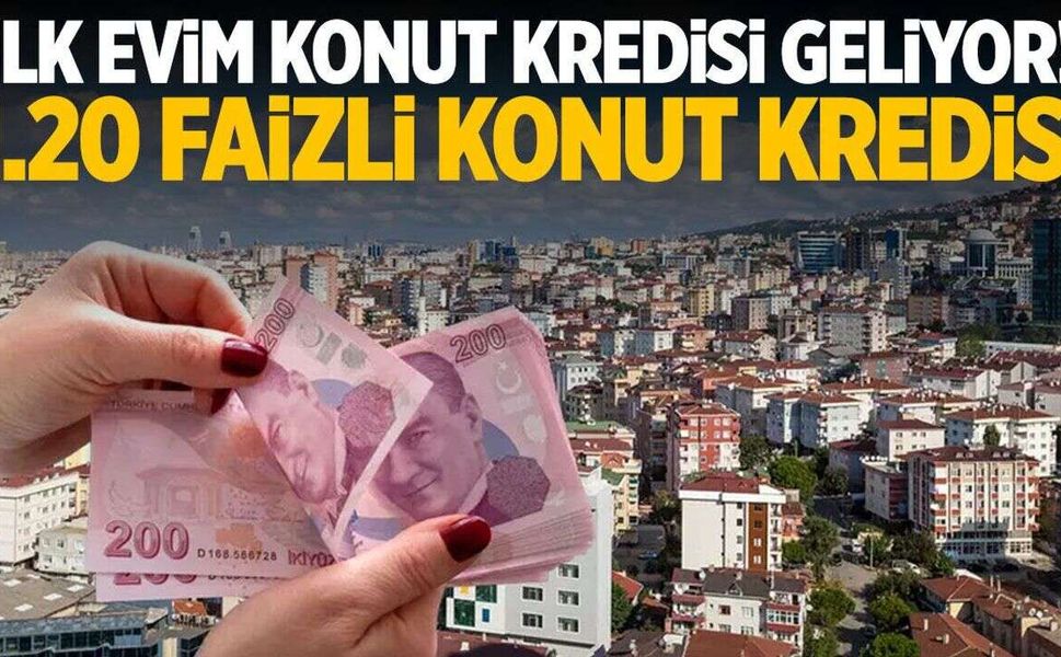 İlk Kez Ev Alacaklara Tarihi Fırsat! 15 Yıl Vadeli %1,20 Faizli Konut Kredisinde 1, 2 ve 3 Milyon TL'nin Aylık Taksitleri Belli Oldu