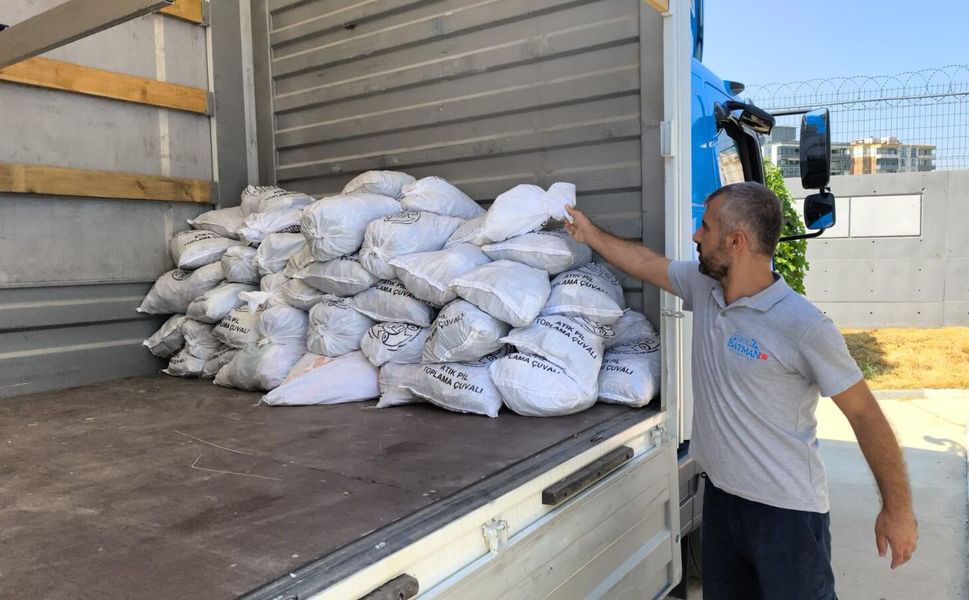 Batman’da 1 Ton 327 Kilo Atık Pil Toplandı