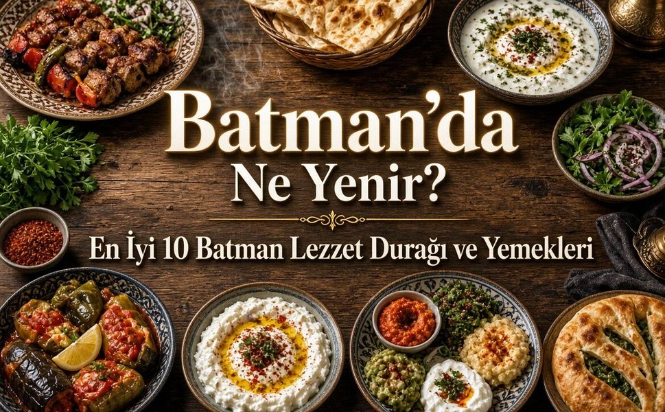 Batman’da Ne Yenir? En İyi 10 Batman Lezzet Durağı ve Yemekleri