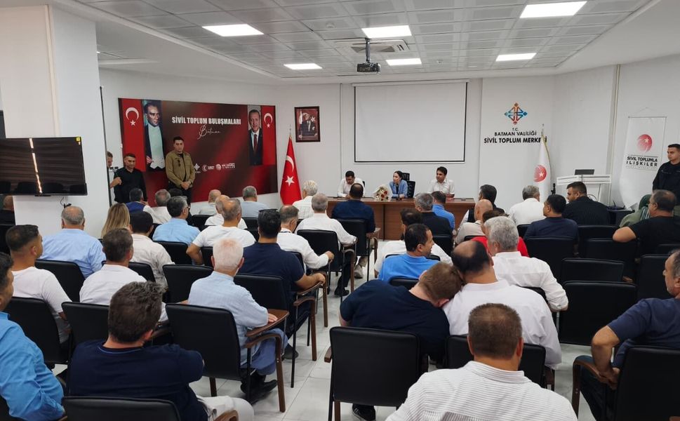 Batman’da STK’lar İçin Ortak Akıl Masası Kuruldu