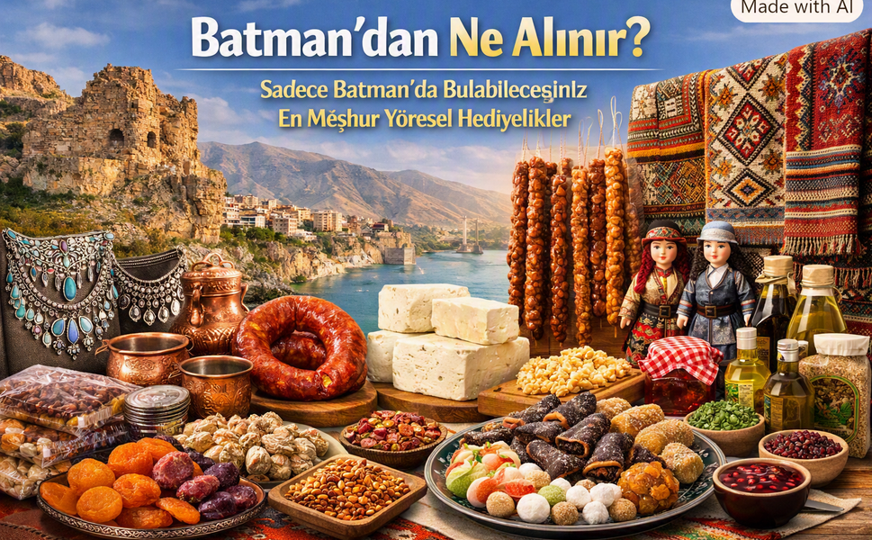 Batman’dan Ne Alınır? Sadece Batman’da Bulabileceğiniz En Meşhur Yöresel Hediyelikler