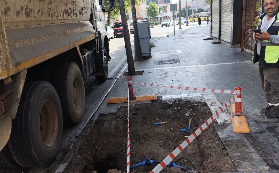 Çarşı’da Su Alarmı! Ekipler Kaçağı Nokta Atışı Buldu