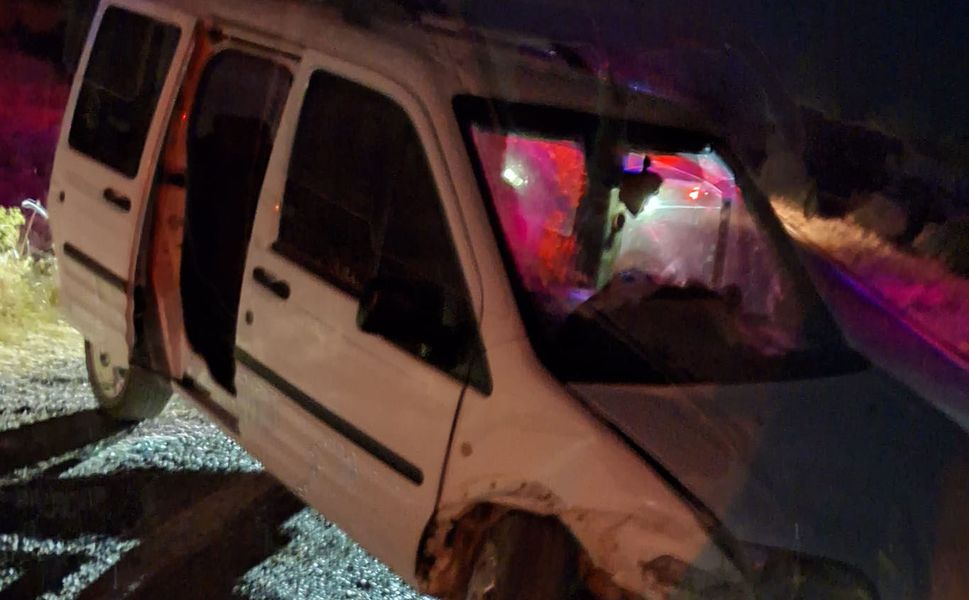 Hisar kavşağı’nda feci çarpışma: 1 yaralı ağır!