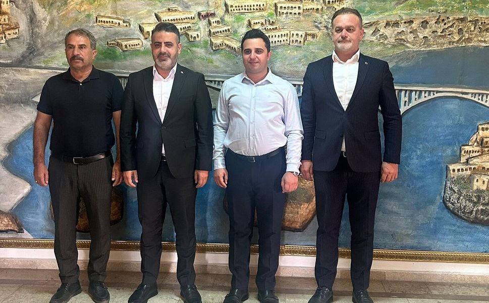 İl Başkanı Çetin’den Kaymakam Büyük’e Hayırlı Olsun Ziyareti