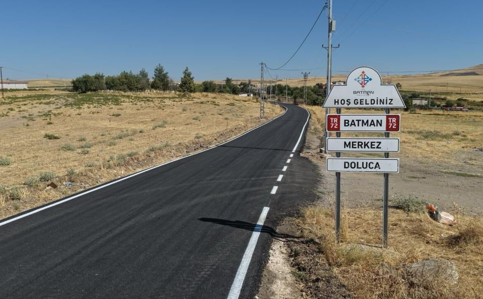 KÖYDES’ten Batman kırsalına asfalt hamlesi: 4 kilometrelik yol yenilendi