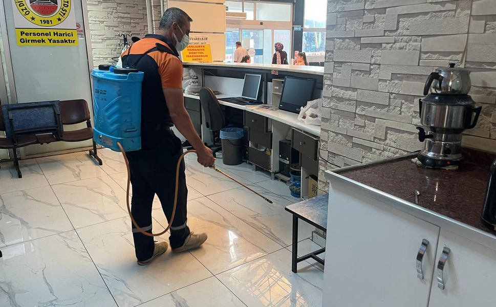 BAŞTİ’de Hijyen ve Dezenfeksiyon Çalışmaları Sürüyor