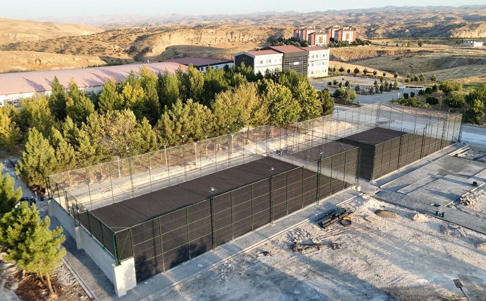 Batı Raman Kampüsüne Yeni Spor Alanları