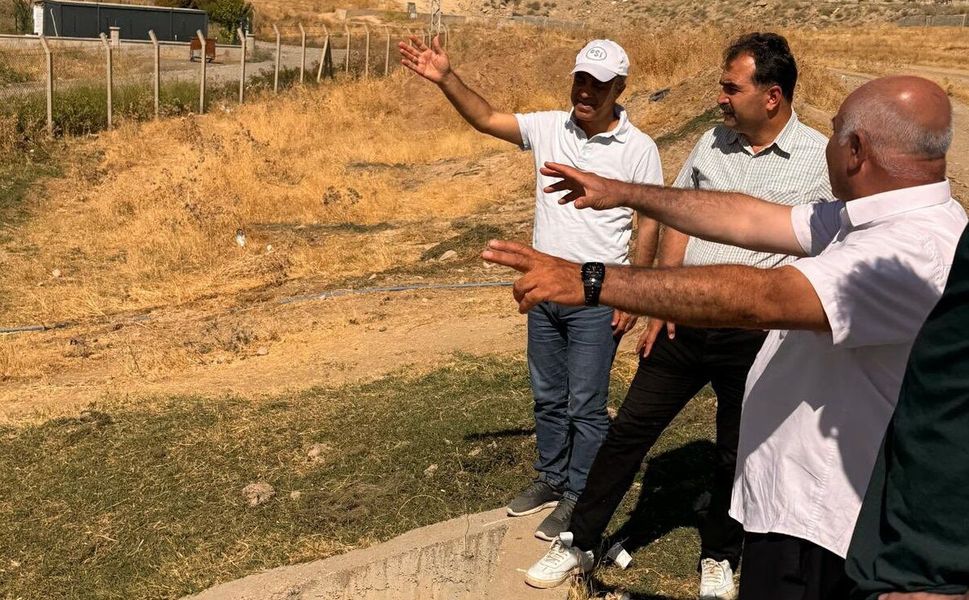Batman Sol Sahil Sulama Kanalı’nda Su Verimliliği İçin Sahada İnceleme