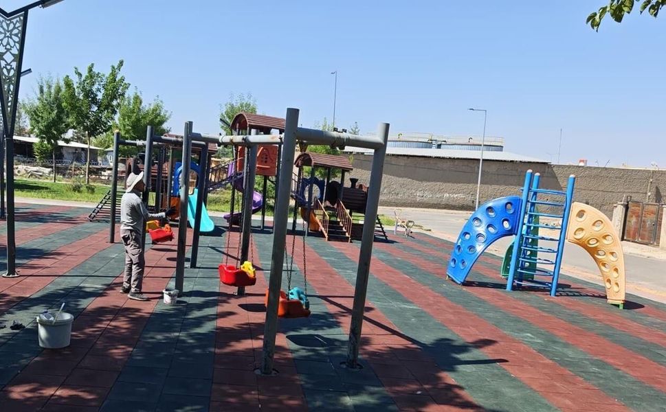 Batman’da 227 Parkta Bakım Ve Onarım Mesaisi
