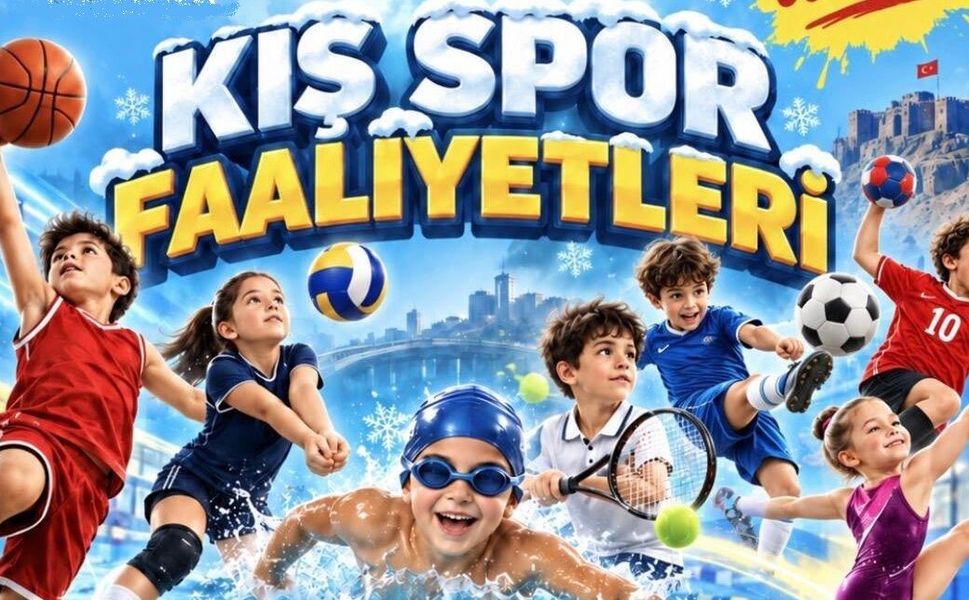 Batman’da ücretsiz Kış Spor Okulları başlıyor: Başvurular 14 Eylül’de