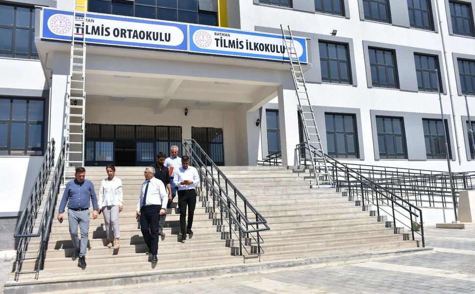 Batman’da Yeni Eğitim Yılı Öncesi Okullarda Son Hazırlıklar