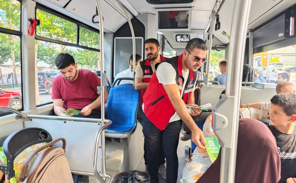 Batman’da Otobüsler Bağımlılıkla Mücadele İçin Sahada