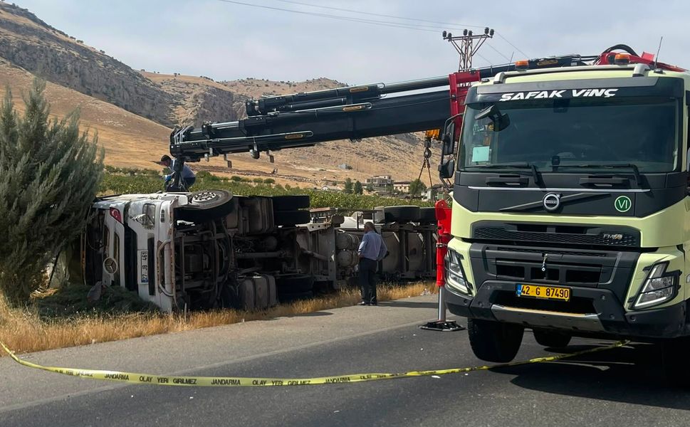Boş Tanker Demirbilek’te Yan Yattı
