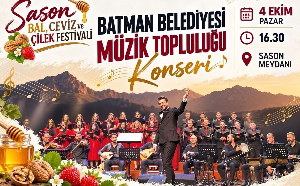 Sason’da Bal, Ceviz ve Çilek Şöleni! Festival İçin Geri Sayım Başladı