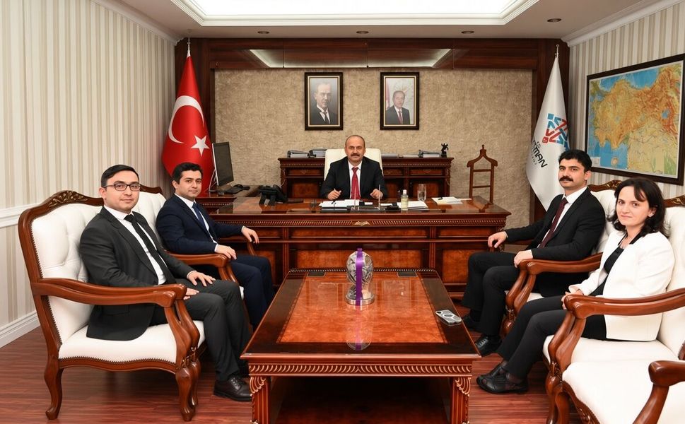 CTE Heyeti Batman Valiliğinde: Vali Ekrem Canalp’a Nezaket Ziyareti Gerçekleşti