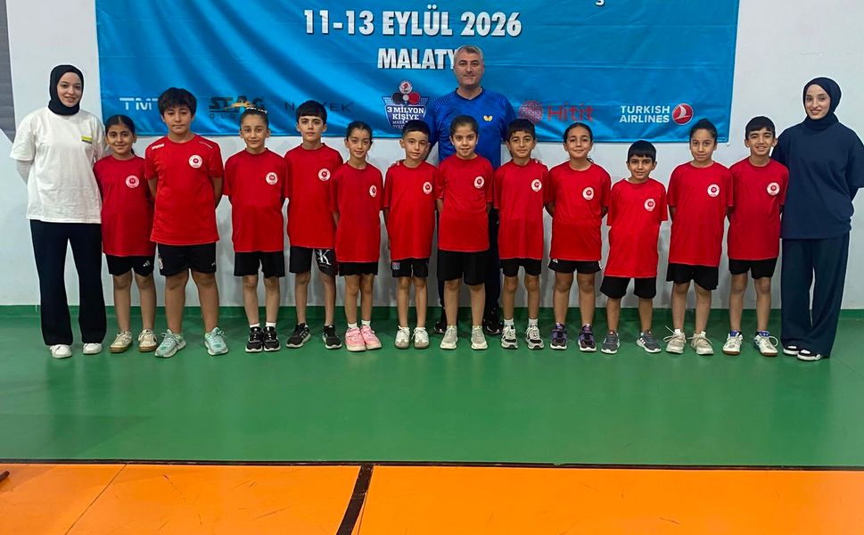 Masa Tenisinde Petrolspor Kasırgası: Batman’ın Minik Raketleri Tarih Yazdı