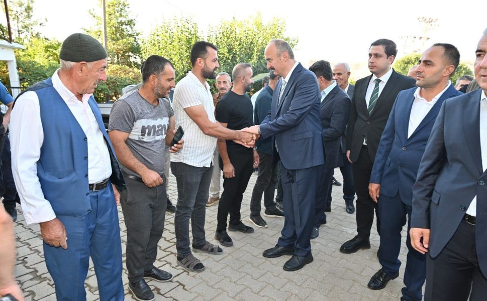 Vali Canalp Gün Doğarken Sason’daydı
