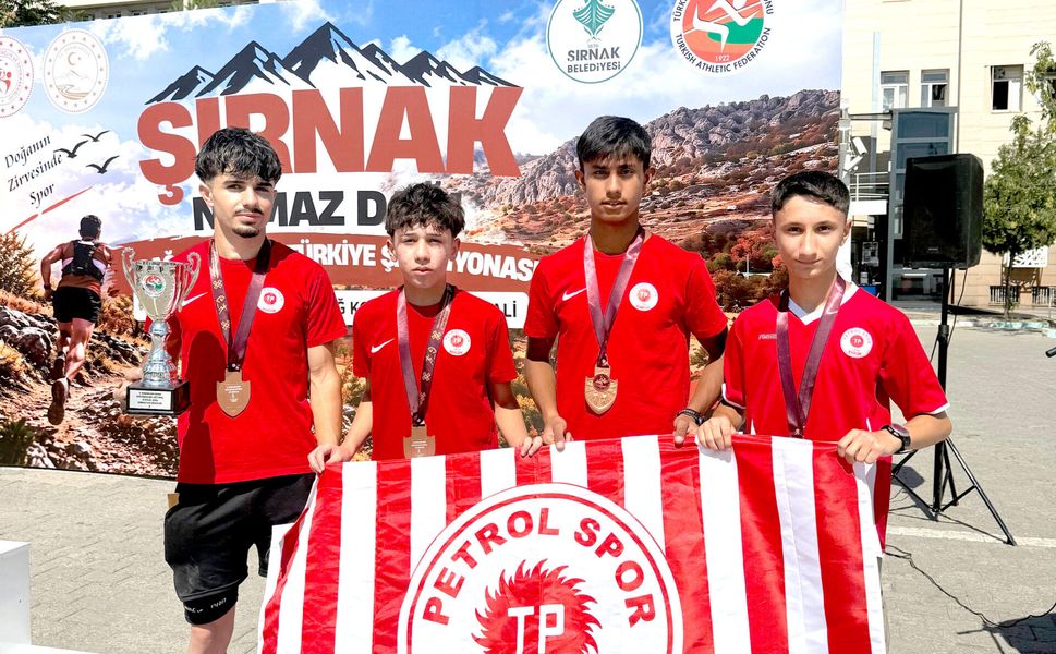Batman Petrolspor Şırnak'taki Türkiye Atletizm Finaline Damga Vurdu