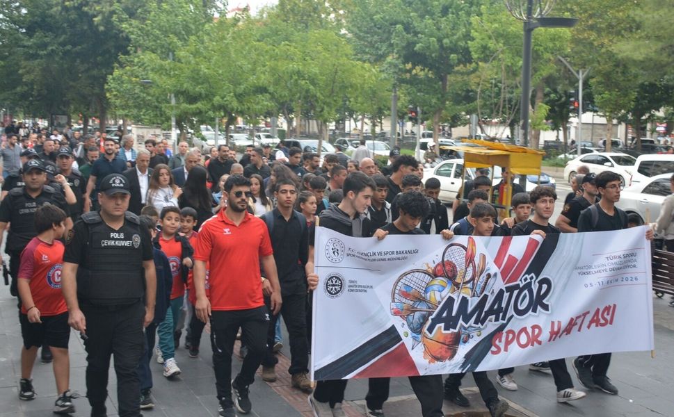 Amatör Spor Haftası’nda Spor İçin Adım Attılar