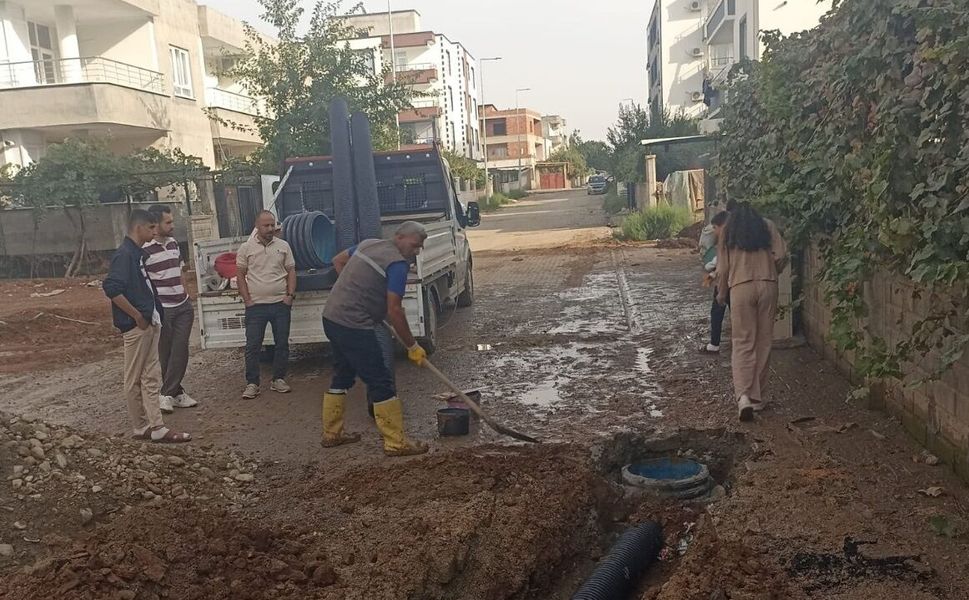 BASKİ’den su birikintilerine müdahale