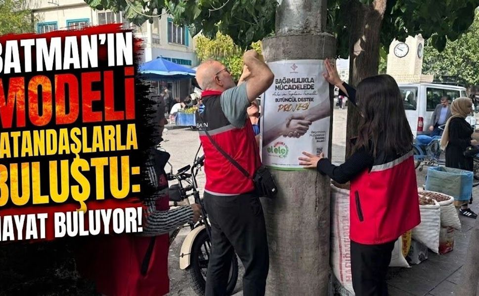 Batman Modeli Vatandaşlarla Buluştu