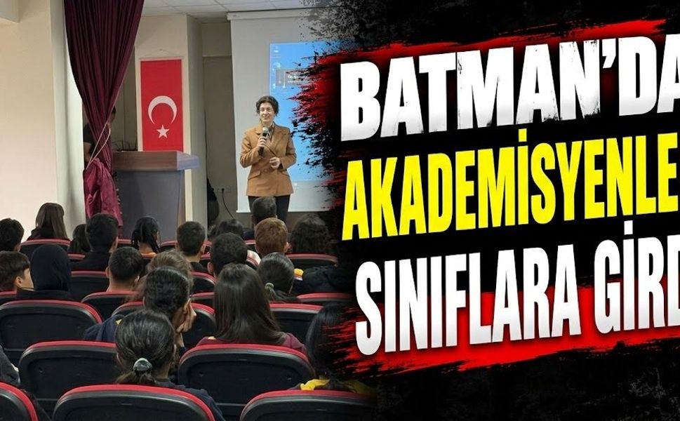 Batman’da Akademisyenler Sınıflara Girdi