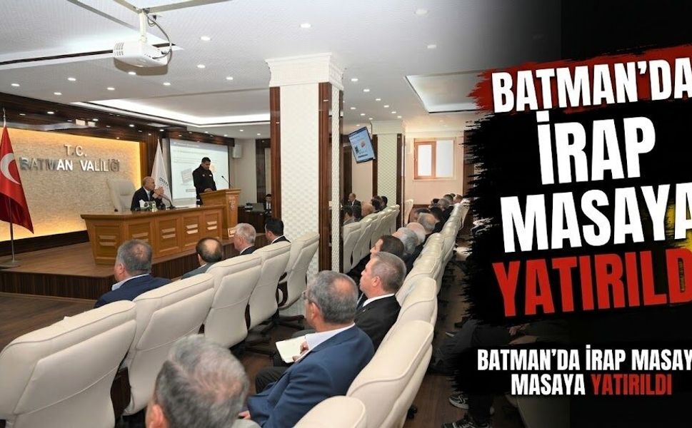 Batman’da İRAP Masaya Yatırıldı