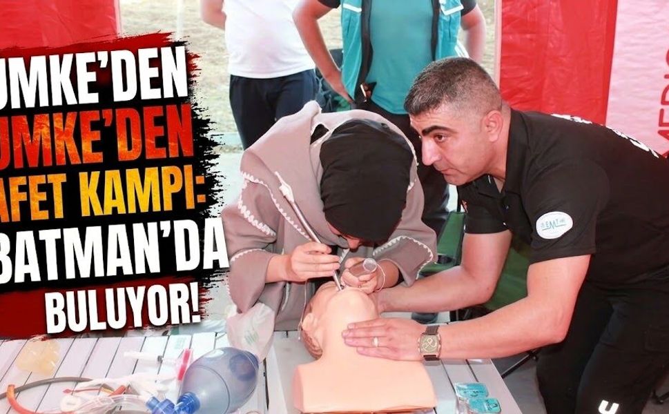 Batman’da UMKE’den Afet Kampı