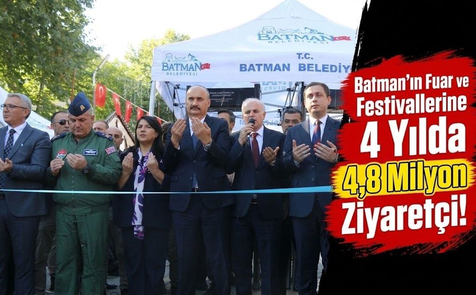 Batman’ın Fuar ve Festivallerine 4 Yılda 4,8 Milyon Ziyaretçi!