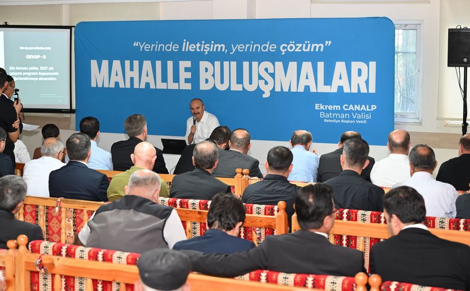 Çay Mahallesi’nde “Yerinde İletişim, Yerinde Çözüm” Buluşması