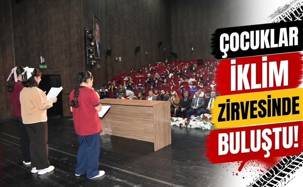 ÇOCUKLAR İKLİM ZİRVESİNDE BULUŞTU