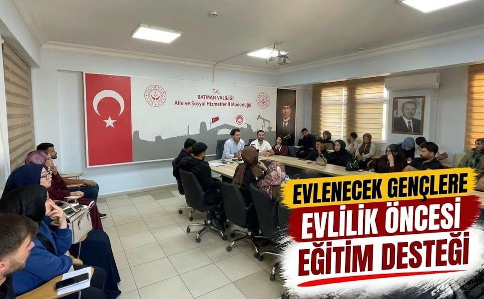 Evlenecek Gençlere Evlilik Öncesi Eğitim Desteği