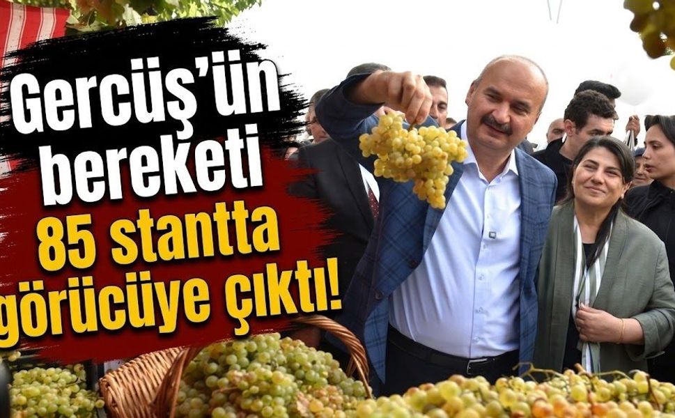 Gercüş’ün bereketi 85 stantta görücüye çıktı!