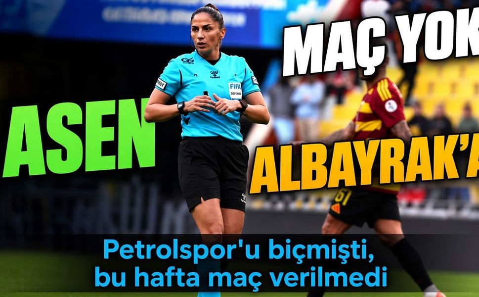 Petrolspor Maçının Ardından Dikkat Çeken Gelişme! Asen Albayrak’a Yeni Haftada Görev Yok