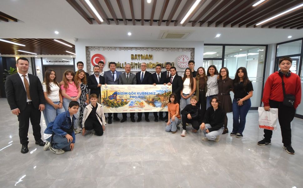 İstanbul’dan Batman’a “Gök Kubbemiz” Ziyareti