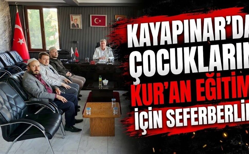 Kayapınar’da Çocukların Kur’an Eğitimi İçin Seferberlik!