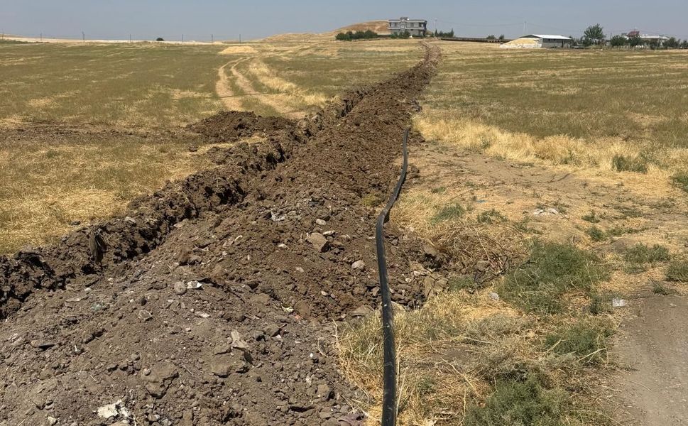 Konaklı Köyüne Yeni İçme Suyu Hattı