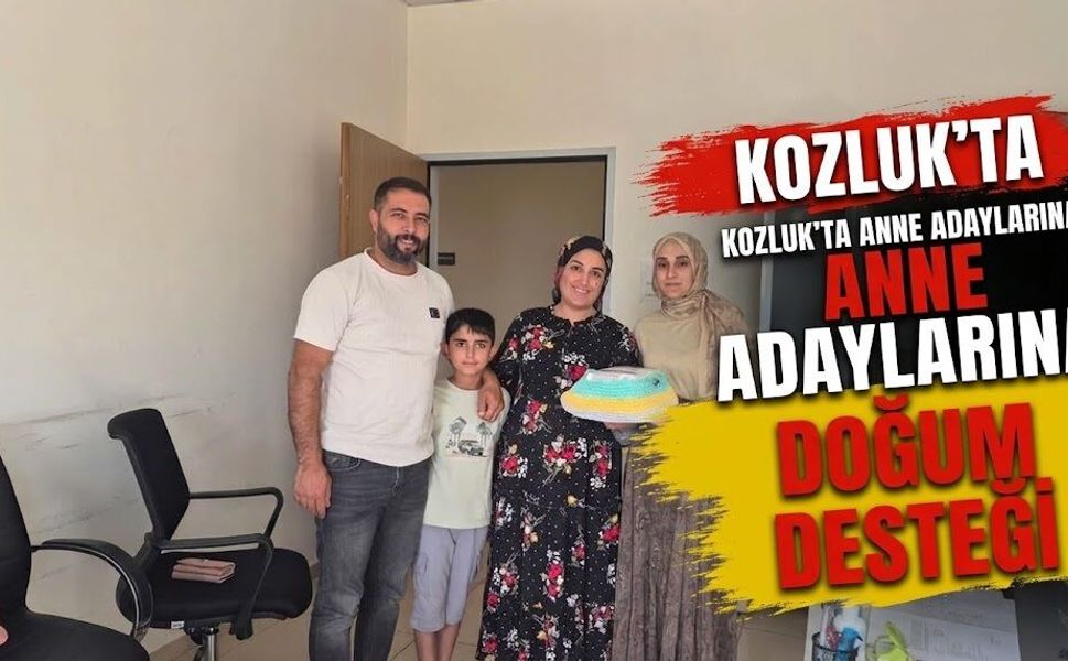Kozluk’ta Anne Adaylarına Doğum Desteği