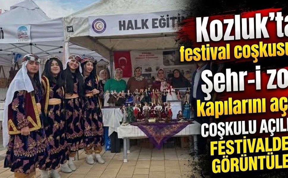 Kozluk’ta festival coşkusu! Şehr-i zor kapılarını açtı