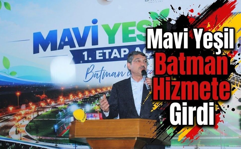 Mavi Yeşil Batman Hizmete Girdi